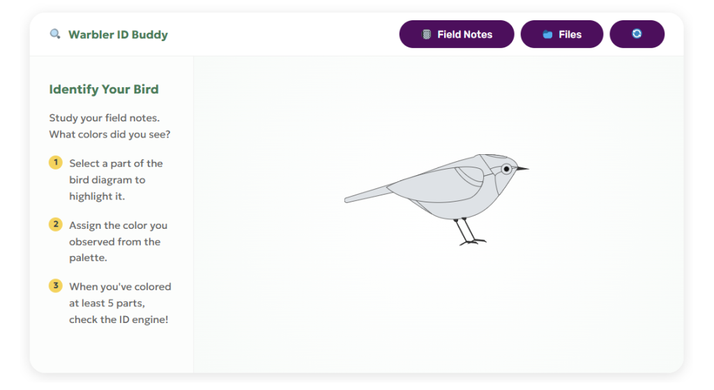 Warbler ID Buddy